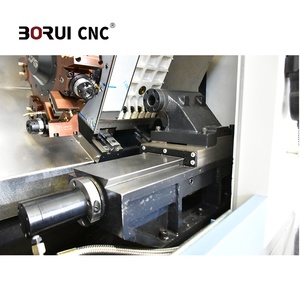 CNC旋盤ステンレスマシンBR150DYマシン旋盤CNC傾斜ベッドC軸ライブミリング付き - Product Image 4