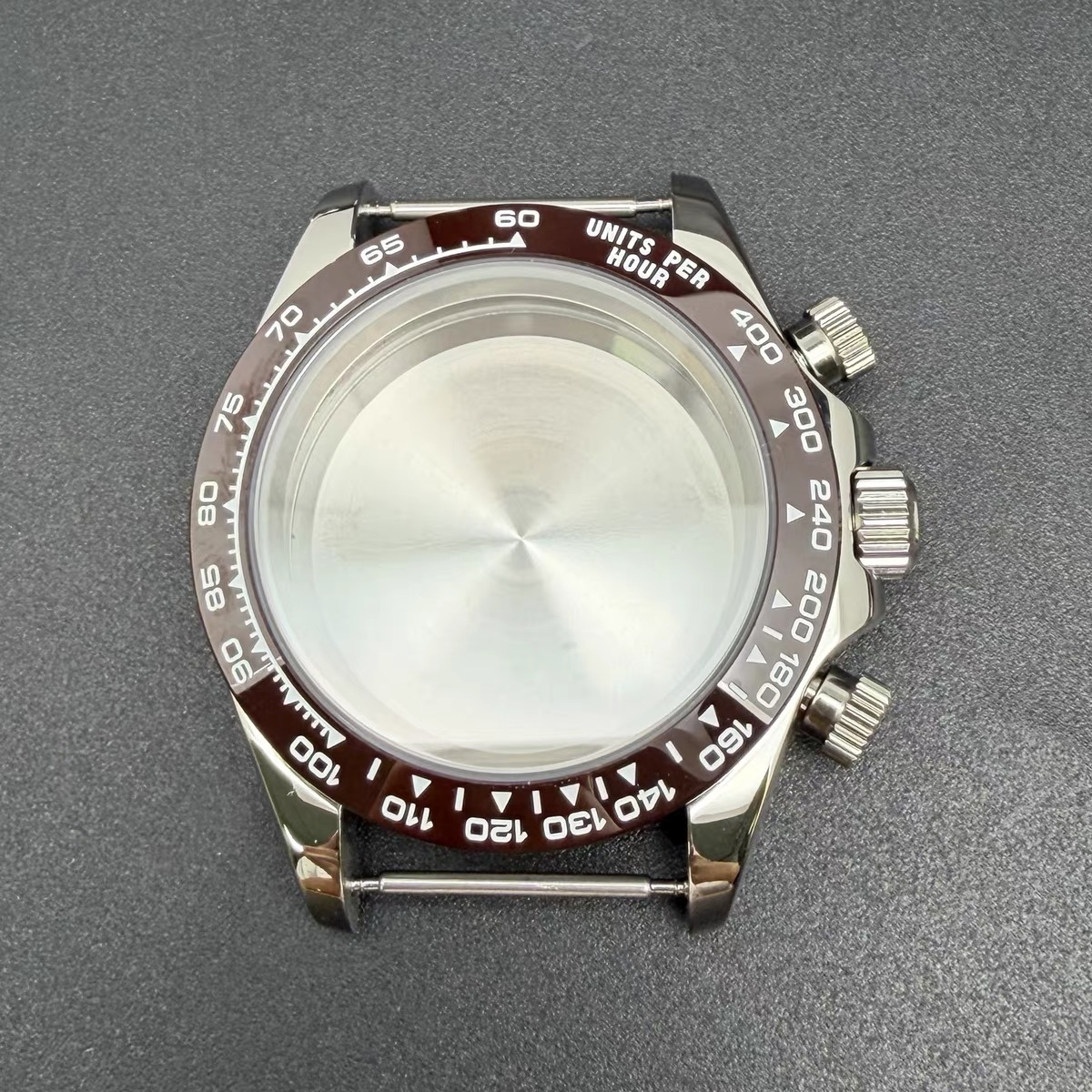 Steel Case Coffee Ceramic Bezel