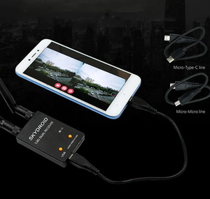 SKYDROID 5.8Ghz 150CH FPV接收器，带UVC 5.8G双接收器和双天线，供RC使用 - Product Image 3