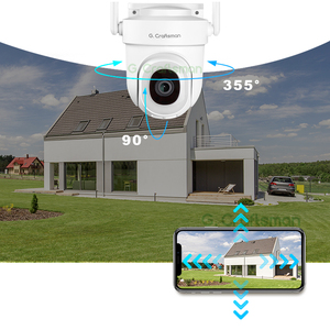 C1-Tuya akıllı kablosuz WIFI PTZ kamera 2K 4MP açık CCTV IP ev güvenlik kamerası WI-FI OEM <span class=keywords><strong>ODM</strong></span> üretici G.Craftsman