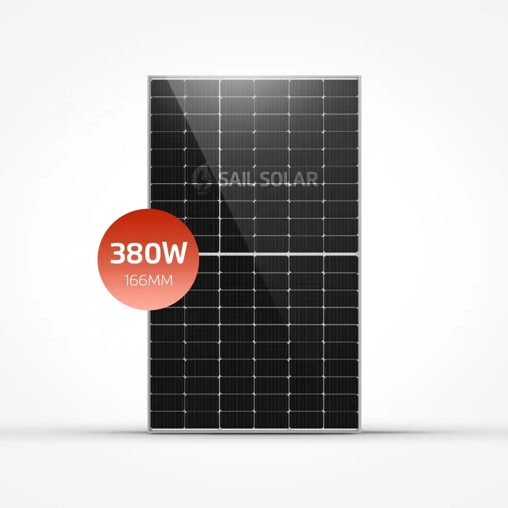 Полукультовая Моно 360 Вт 365 Вт 370 Вт 375 Вт 380 Вт 15 кВт Солнечная панель Роттердам, цена со склада