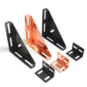 Kim loại đồ nội thất góc mã tăng cường hỗ trợ khung thành phần Rack 90 độ L hình dạng dấu ngoặc góc - Product Image 1