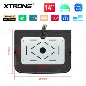 XTRONS 14英寸FHD IPS屏幕安卓1080P车顶监视器高清和CVBS输入翻转总线监视器液晶监视器 - Product Image 5