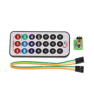 3-Piece Set elektronik bileşenler mikrodenetleyici kızılötesi uzaktan kumanda modülü alma kafası HX1838 NEC kodlu kızılötesi uzaktan - Product Image 1