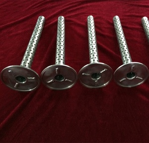 Elemento filtrante in tubo perforato con flangia di titanio, filtro metallico, elemento filtrante in tubo perforato in titanio - Product Image 3