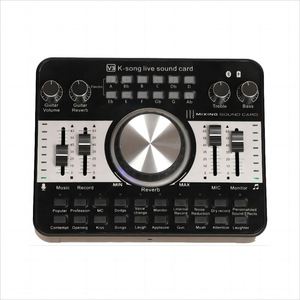 Ses PC USB stüdyo kaydedici müzik ses kartı K300 canlı ses mikseri arayüzü ses kartı ile birden fazla DJ efektleri akışı için - Product Image 3