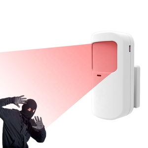 OEM Microondas Automático 433Mhz 1527 Código ABS Sensor de movimiento de la puerta con luz LED para el sistema de alarma del hogar Precio de fábrica - Product Image 1