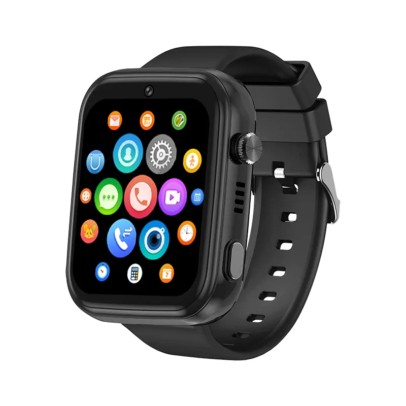 Nieuwste Model 4G Gps Kids Smart Watch Transparant Hoesje Bellen Telefoon Waterdicht Sos Calling Smart Watch Met Simkaart