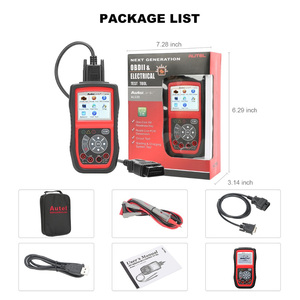 Autel-herramienta de diagnóstico automotriz AutoLink AL539, autoescáner OBDII, prueba eléctrica, medidor de batería, herramientas PK AL539B AL519 - Product Image 6