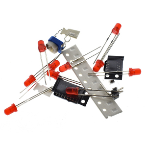 Akıllı elektronik kitleri NE555 + CD4017 hafif su akan LED ışık modülü DIY kiti elektronik ilkeleri öğrenmek, çocuk Lab - Product Image 5