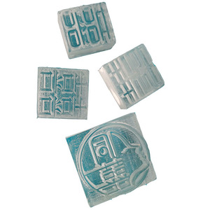 Individuelles LOGO DIY Seife-Herstellungszubehör handgemachte Seifeform-Stempel personalisiertes Signaturmuster Siegel Harzmaterial Sonderangebot