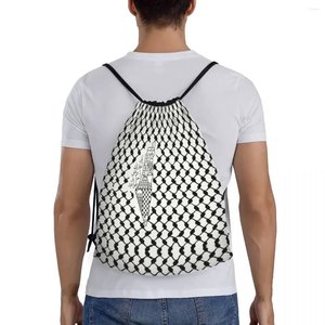 דפוס palestinian keffiyeh תבנית לצייר תיק חוט פוליאסטר משקל קל משקל דאלקט ספורט