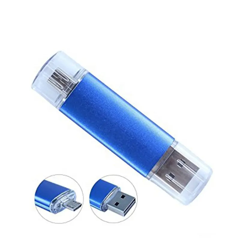 Prezzo di fabbrica personalizzazione Logo 8GB 16GB 32GB 64GB 128GB Micro USB supporto OTG USB dispositivo di archiviazione esterna