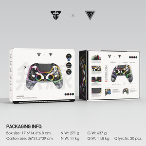 Fantech WGP14v2 2.4GHz BT Wireless Gaming <strong>PS4</strong> Joysticks Game <strong>Controllers</strong> Gaming Vibration Gamepad for PC - Product Image 6