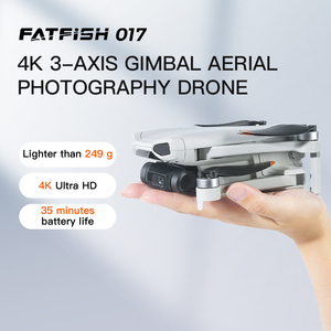 Fatfish 017 Với 4K Máy Ảnh 3-Trục Gimbal 247G 10Km <span class=keywords><strong>FPV</strong></span> Khoảng Cách Truyền Chuyên Nghiệp Drone Với Màn Hình Điều Khiển - Product Image 6