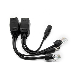 Divisor POE recto de 10/100Mbps, adaptador de alimentación a través de Ethernet de 12V no estándar, separador Poe para sistema de cámara de seguridad - Product Image 3