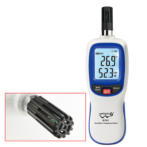 WT83(B) Medidor digital de temperatura y humedad de alta precisión Pantalla LCD Material ABS Alimentado por batería ODM Personalizable - Product Image 5