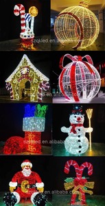 Açık Hugh yüksek dekorasyon noel tatil ağacı Motif ışık 3D su geçirmez özel Mutil renk Led ağaç ışıkları
