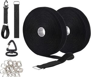 <strong>Customized</strong> Magic Tape Sustainable <strong>Hook</strong> and <strong>Loop</strong> Same Side Nylon Printed <strong>Loop</strong> Tape Cable Tie <strong>Elastic</strong> <strong>Hook</strong> and <strong>Loop</strong> Tape - Product Image 6