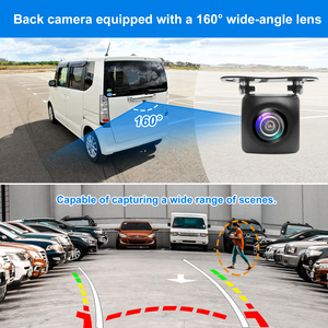 PJAUTO HD <strong>Dynamic</strong> Track <strong>Backup</strong> <strong>Camera</strong> Rear View Car <strong>Camera</strong> Reversing Aid - Product Image 3