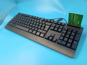 104 tasten volle größe smart card reader tastatur für bankgebrauch - Product Image 6