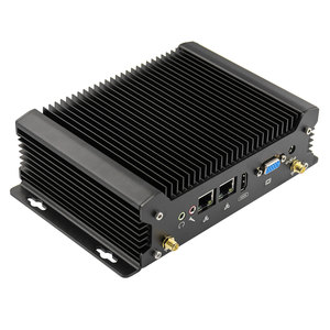 i3-6157U Fanless Mini PC 2 LAN RS232 Linux Win10 Rugged Industrial <strong>Computer</strong> Hardware <strong>Software</strong> For POS - Product Image 1