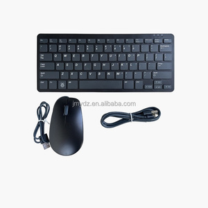 Teclado de ratón con cable Raspberry Pi con USB compatible para Raspberry Pi 4B 3B +