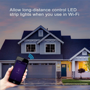 DC 5V-24V Tuya Беспроводной светодиодный контроллер Wi-Fi приложение Alexa Google Smart Voice DIM CCT RGB RGBW RGBCCT для светодиодной ленты - Product Image 6