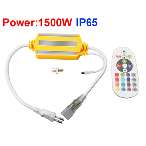 1500 Вт Водонепроницаемый светодиодный фонарь RGB контроллер управления 100 м RF 230 В RGB светодиодный контроллер IP65