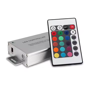 12-дюймовый контроллер RGB, 24 ключа, 44 ключа, пульт дистанционного управления, СВЕТОДИОДНЫЙ цветной Контроллер освещения - Product Image 1