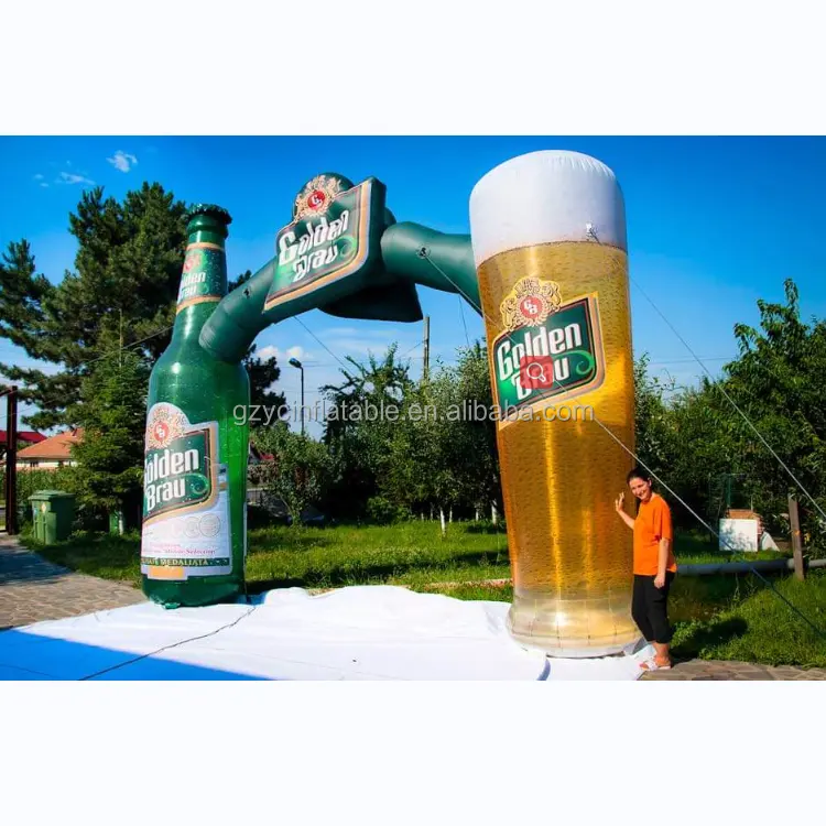 Originality beer bottle inflatable costume bottle inflatable balloon advertising inflatable advertising drinking water bottles