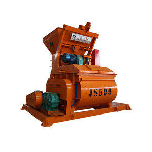 Js500コンクリートミキサー工場最新小型自動コンクリートミキサー携帯用ダンパー中国製 - Product Image 1