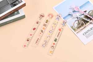 Tùy chỉnh mới đến Acrylic văn phòng Cai Trị Kích thước nhỏ gọn phong cách hoàn hảo cho nhà văn phòng bàn để có số đo nhỏ - Product Image 6