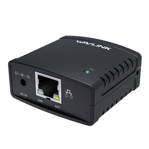 Wavlink USB 2.0 LRP <strong>Print</strong> <strong>Server</strong> with 100Mbps Network <strong>Ethernet</strong> Networking Printers Power Adapter USB HUB 1-Year Warranty Stock - Product Image 1