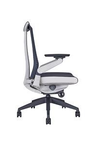 Foshan ofis mobilyaları şık ve modern yüksek arka ofis ergonomik sandalye 4D kol dayama patent superdry stüdyoları - Product Image 5