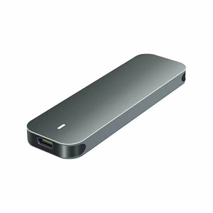 便携式NGFF & <span class=keywords><strong>NVME</strong></span> M.2固态硬盘外壳PCIe至<span class=keywords><strong>USB</strong></span> c适配器2合1硬盘盒，带C型接口