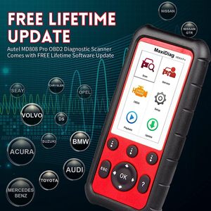 Autel MD808 Pro strumento diagnostico OBDII Auto OBD2 Scanner Car Diagnostic Code ReaderABS SRS EPB BMS Better MD802 MD805 - Product Image 6