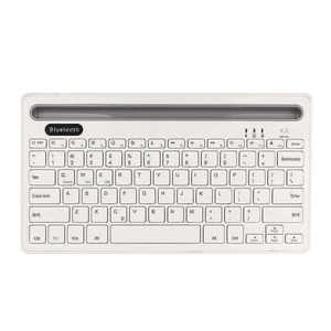 2023 Teclado inalámbrico negro Teclado silencioso multidispositivo Teléfono móvil Elegante teclado portátil conveniente - Product Image 3