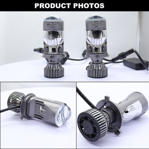 Yüksek güç 120w m01k-s Led projektör Lens yüksek düşük huzmeli far ampul su geçirmez sis sürüş işık için evrensel Led far - Product Image 5