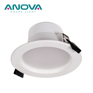 Anova led downlight avustralya standart üç renk smd led gömülü IP44 yuvarlak 9W saa aşağı ışık - Product Image 1