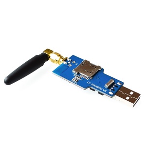 USB to GSMシリアルGPRS SIM800CモジュールBT Sim900aコンピュータ制御アンテナ付き - Product Image 3