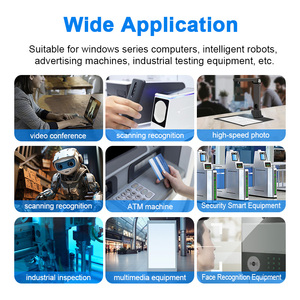 1MP OV9281 Industrial Machine Vision <strong>Camera</strong> Module 4mm 50-degree Distortionless Lens Global Shutter 120fps/210fps USB Webcams - Product Image 4