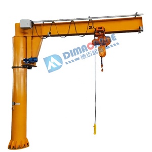 2T 3t 5 ton BZ 360 derece serbest duran sütun monteli dönen konsol 3.2 8 ton salıncak pergel vinç fabrika fiyat kapalı kullanım - Product Image 2
