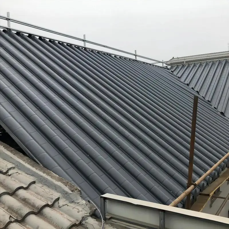 PPGI waterproof roofing tiles Galvanized Color Coated Corrugated Steel sheet