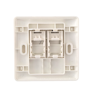 Direkt eingefügt 86 Typ 1Port 2 Port RJ45/RJ11 UTP-Frontplatten-Netzwerk modul Telekommunikation steile für Netzwerk verkabelung systeme - Product Image 4