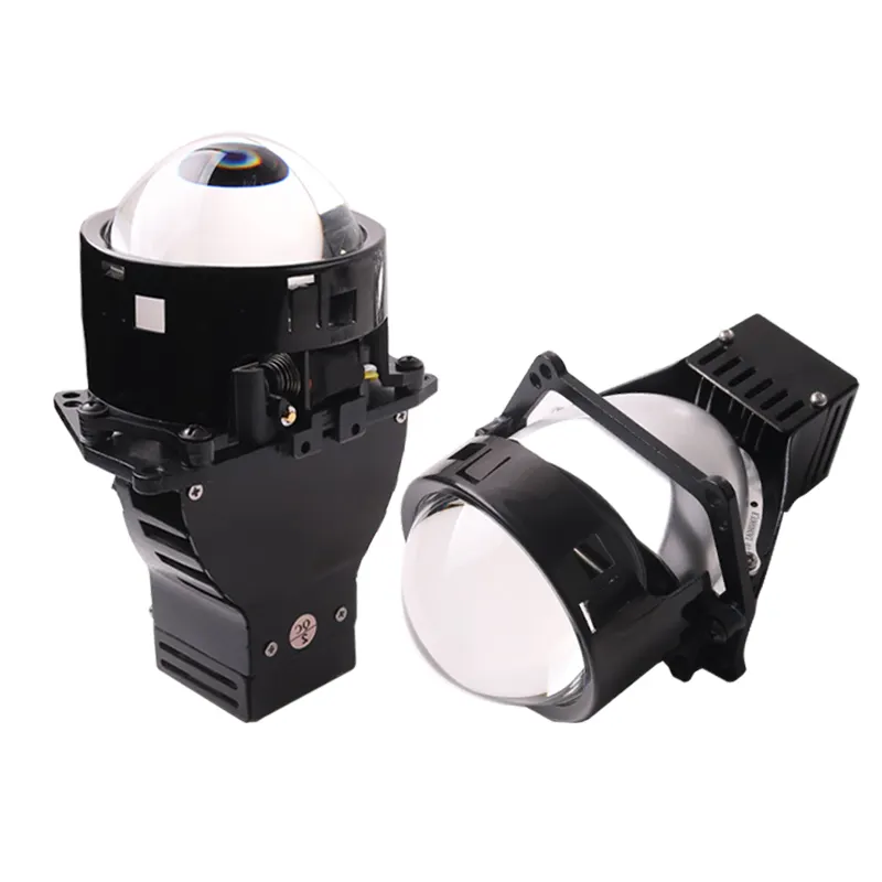 Sanvi-lente de proyector Bi LED para coche, faro delantero de 49W, 6000K, ajuste Universal para luz de coche, 3 pulgadas, novedad