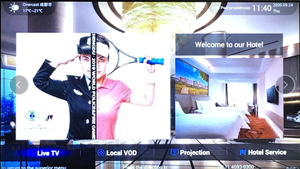 Iptv streaming-server system hotel iptv lösung hotel iptv system - Product Image 5
