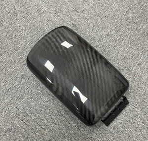 MRD Carbon Fiber Replaced <strong>Armrest</strong> Cover Fit for INFINITI Q50 2014+ Real Carbon Fiber Honeycomb Made Arm Rest - Product Image 2