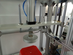 家具試験装置オフィスシートインパクトテスターチェアシート表面インパクト試験機