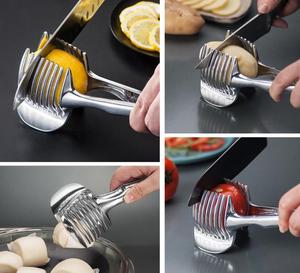 מטבח גאדג 'טים שימושי פירות ירקות עגבניה slicer לימון סגסוגת אלומיניום רב תכליתי סגסוגת אלומיניום חותך